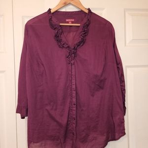 Button up, cotton blouse